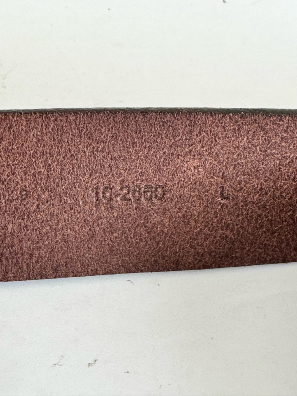 Genuine Brown Leather Eddie Bauer Women’s Belt w/ Oval Buckle- Large - Picture 10 of 13